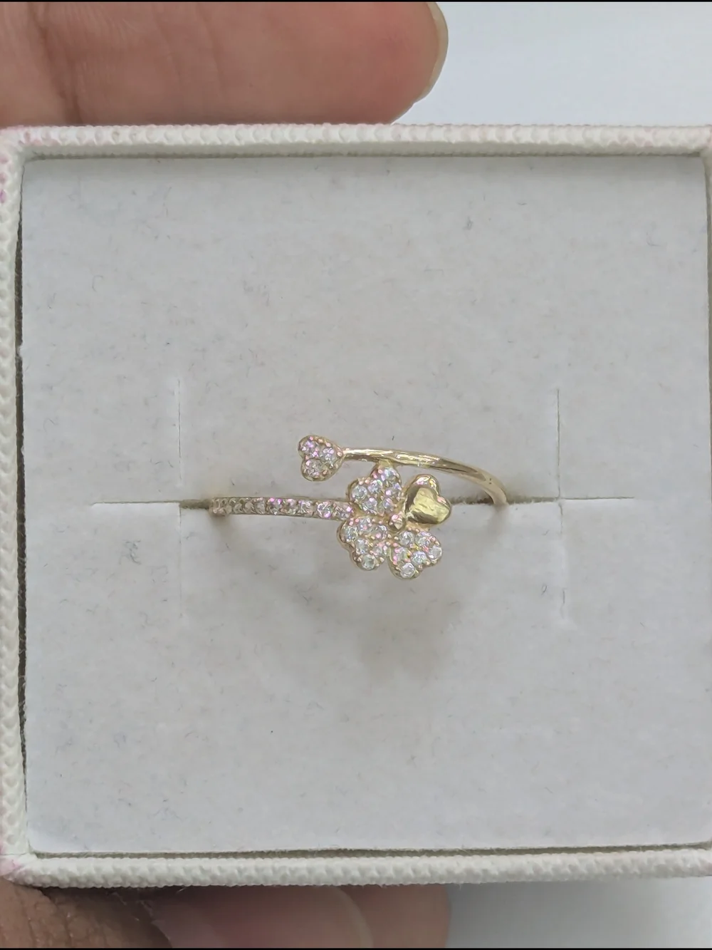 10kt Real Gold Women's Ring Size 7